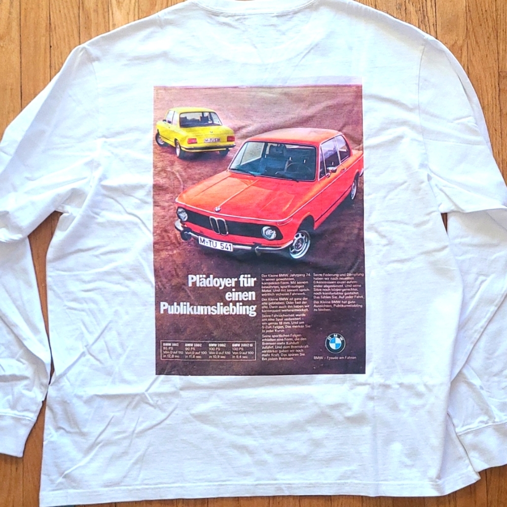 Kith x BMW vintage long-sleeved shirt